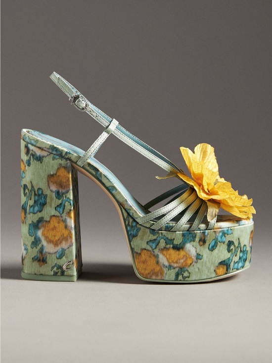Circus by Sam Edelman Shoes - NWT - Size 8.5 - Circus NY by Sam Edelman Siena Flower Block Heels